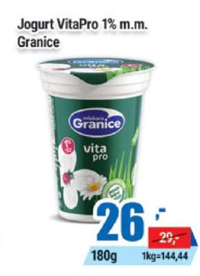 Jogurt VitaPro 1% m.m. Granice