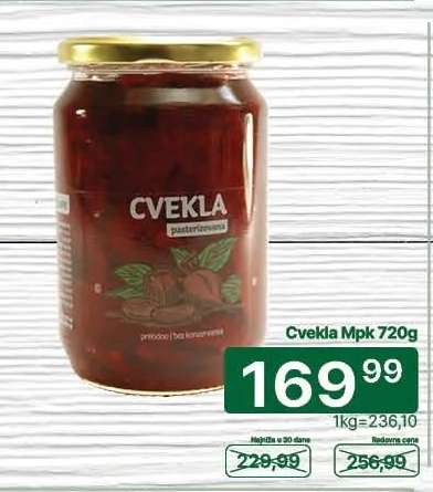 Cvekla Mpk 720g