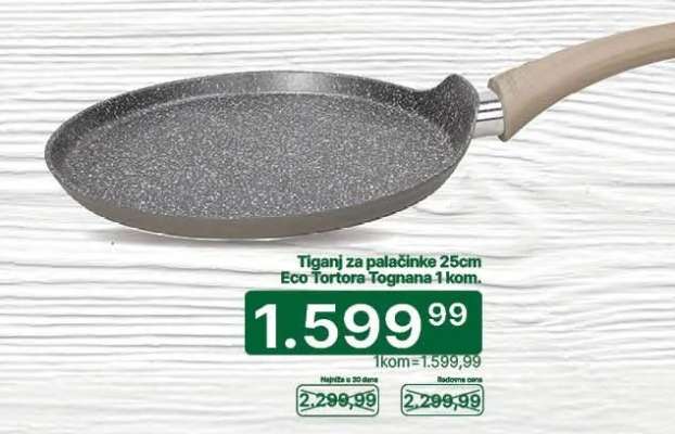 Tiganj za palačinke 25cm Eco Tortora-Tognana