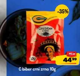 C biber crni zrno 10g