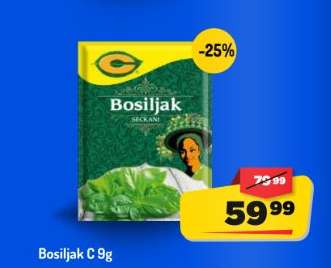 Bosiljak C 9g