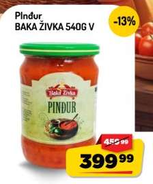 Pindur BAKA ZIVKA 540G V