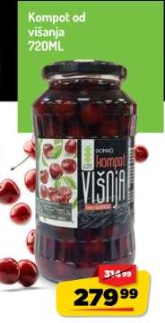 Kompot od višanja 720ML