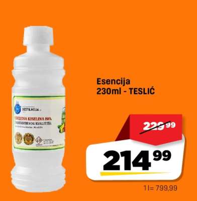 Esencija 230ml - TESLIĆ