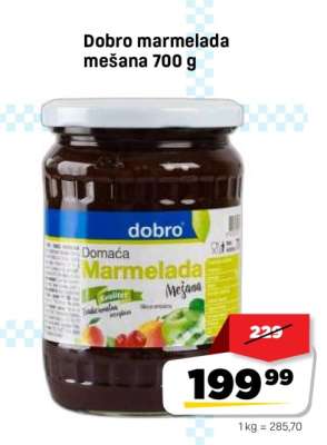 Dobro marmelada mešana 700 g