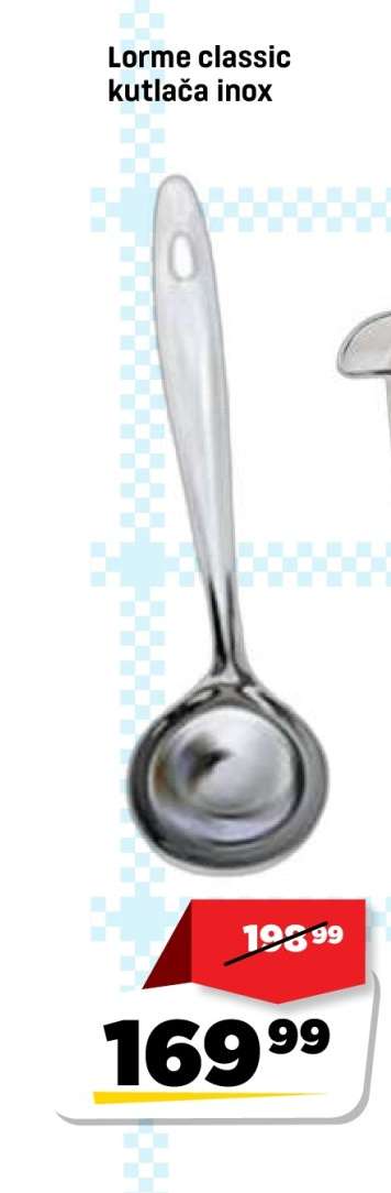 Lorme classic kutlača inox