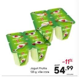 Jogurt Fruttis