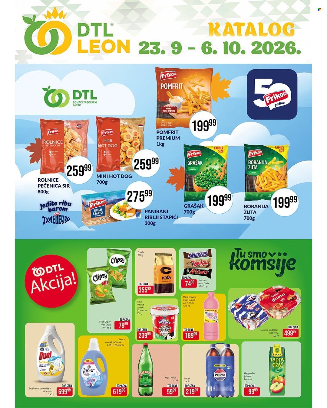Leon Diskont katalog  - 23.09.2026 - 06.10.2026. Stranica 1