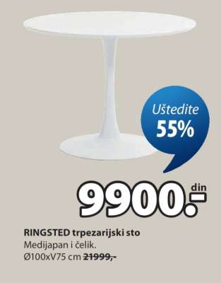RINGSTED TRPEZARIJSKI STO