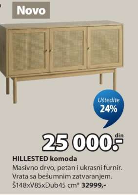 HILLESTED komoda
