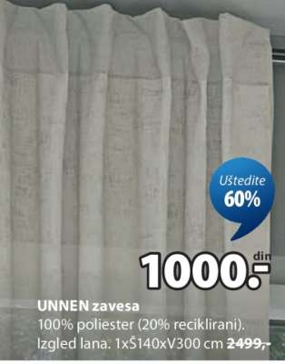 UNNEN ZAVESA