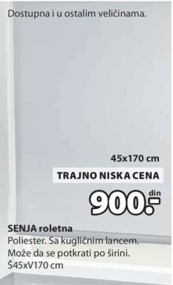 SENJA ROLETNA