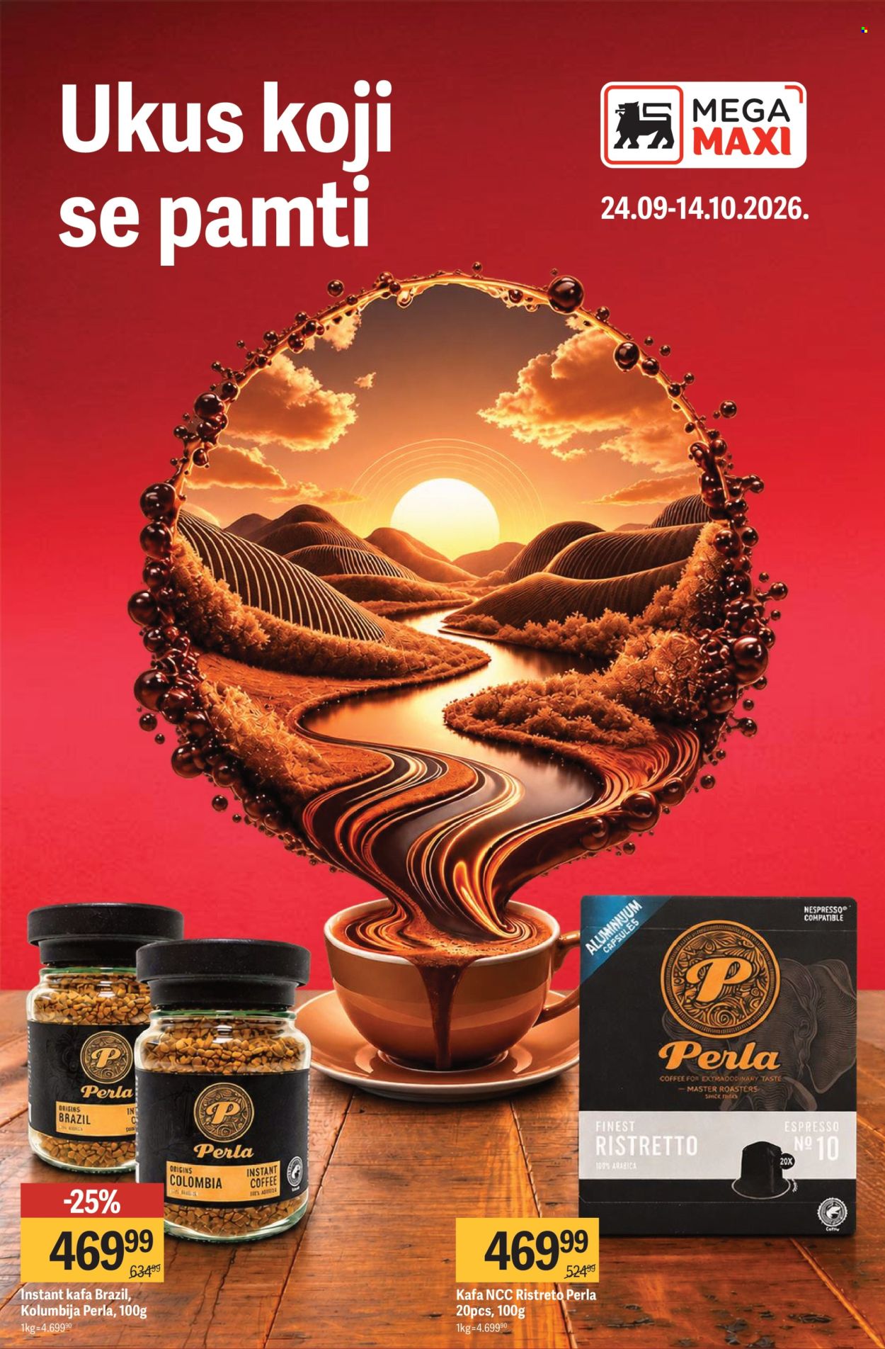 Mega Maxi katalog  - 24.09.2026 - 14.10.2026. Stranica 1