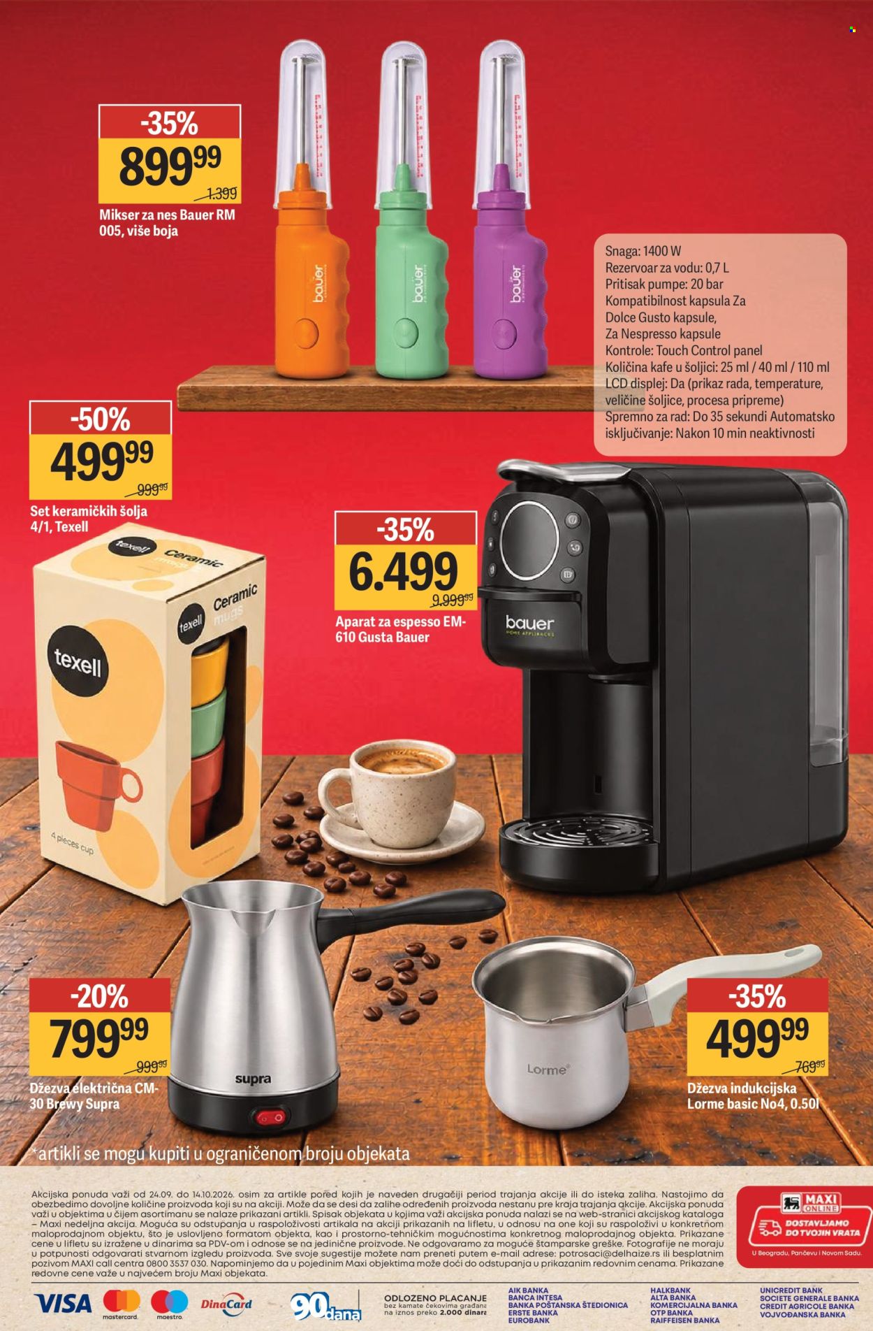 Maxi katalog  - 24.09.2026 - 14.10.2026. Stranica 18