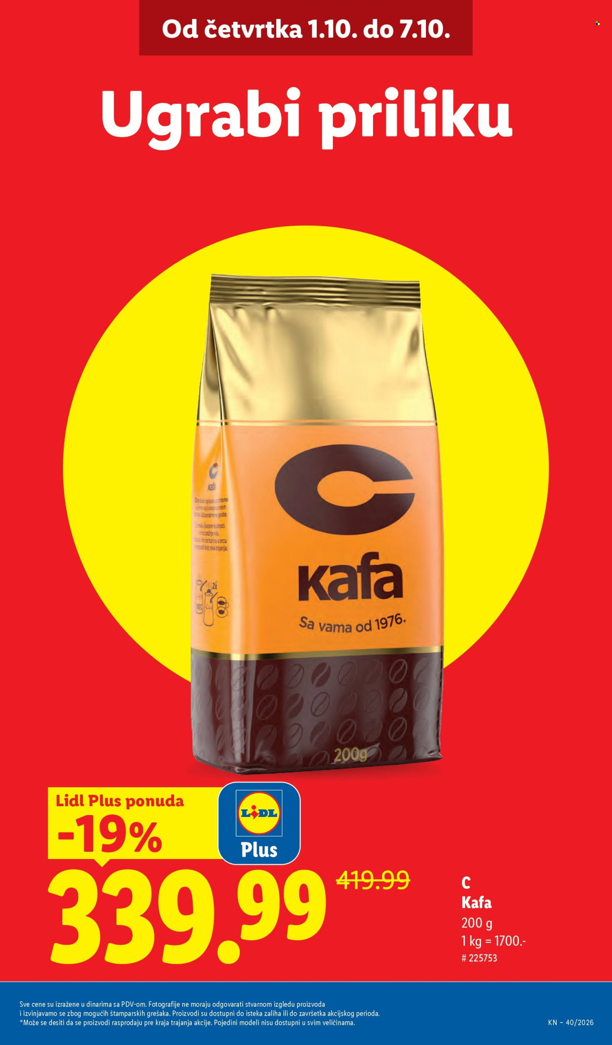 Lidl katalog  - 01.10.2026 - 07.10.2026. Stranica 11