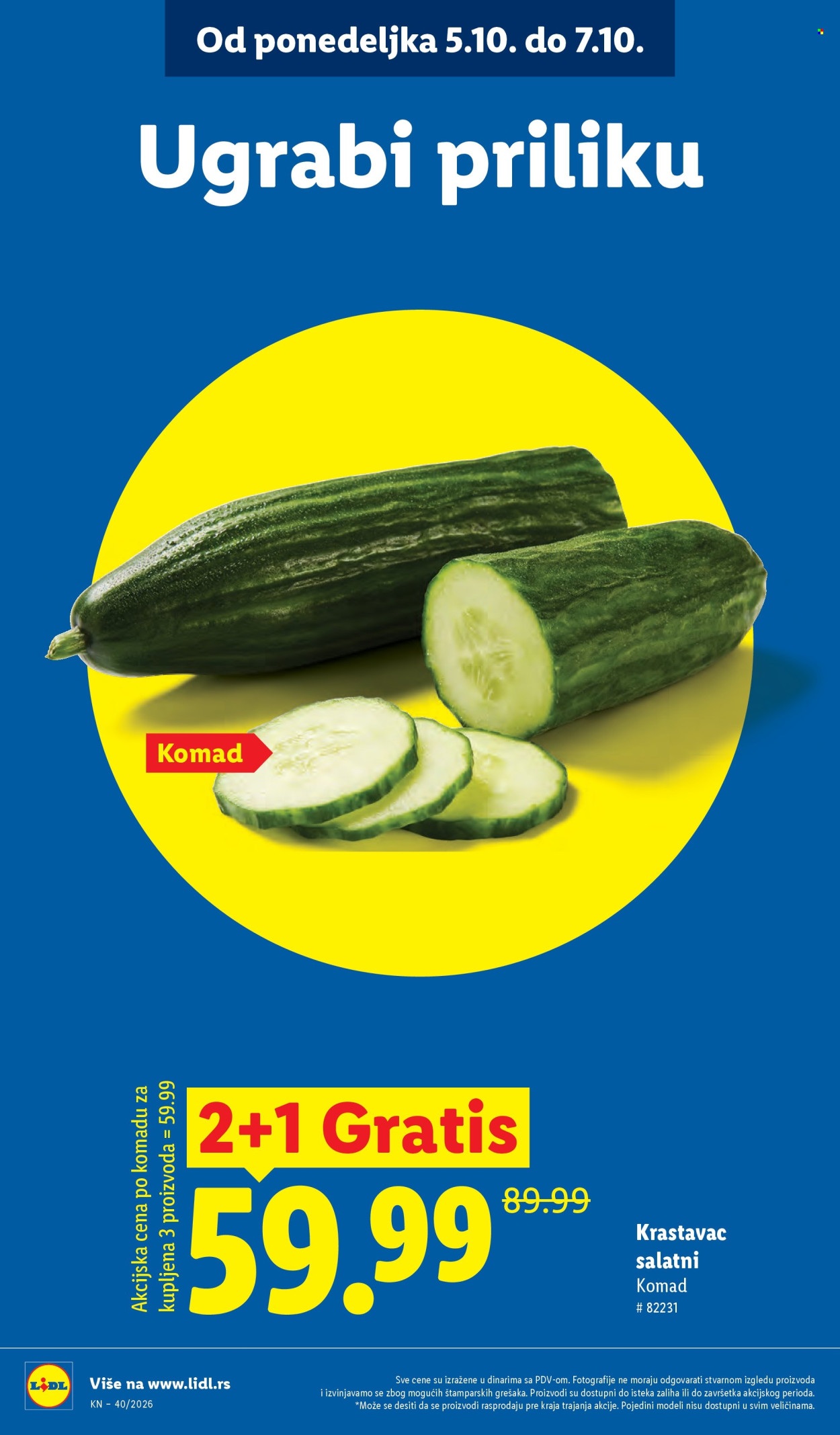 Lidl katalog  - 01.10.2026 - 07.10.2026. Stranica 14