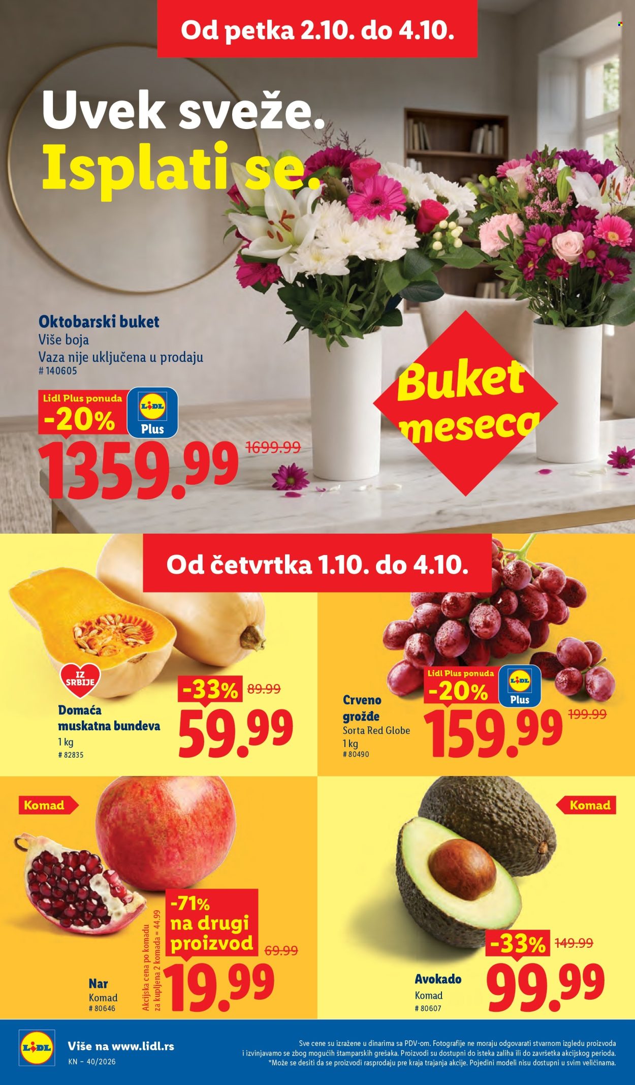 Lidl katalog  - 01.10.2026 - 07.10.2026. Stranica 20