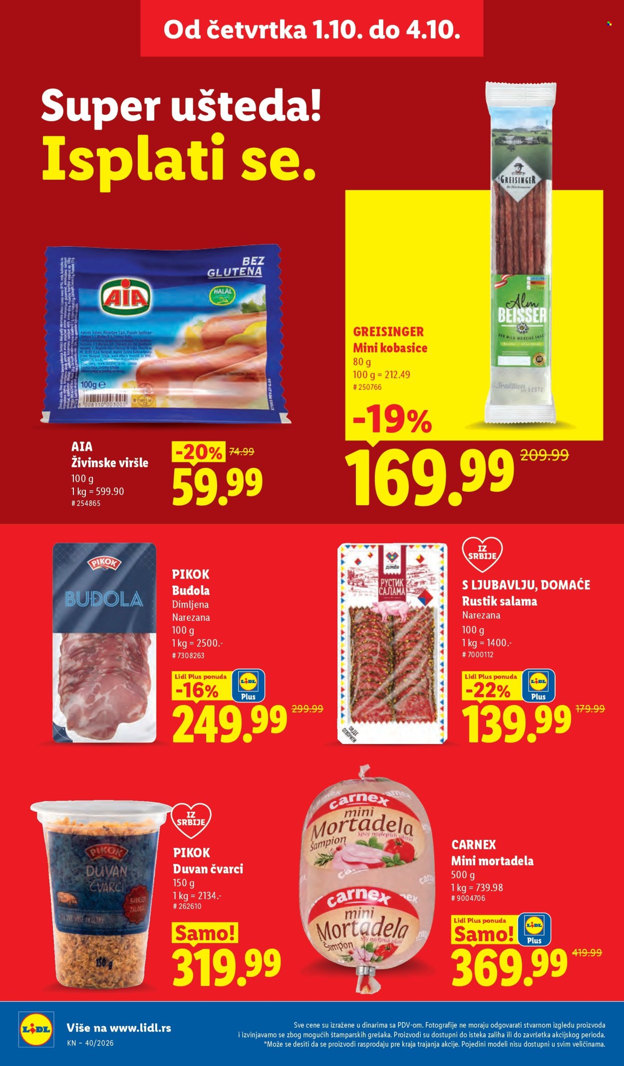 Lidl katalog  - 01.10.2026 - 07.10.2026. Stranica 26