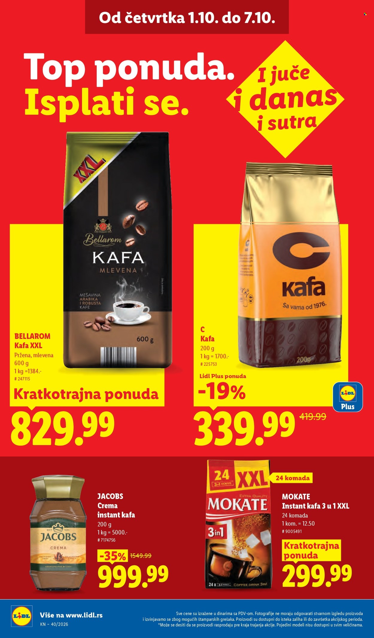 Lidl katalog  - 01.10.2026 - 07.10.2026. Stranica 32