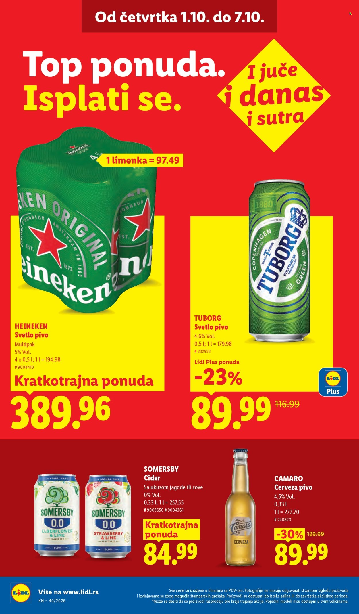 Lidl katalog  - 01.10.2026 - 07.10.2026. Stranica 34