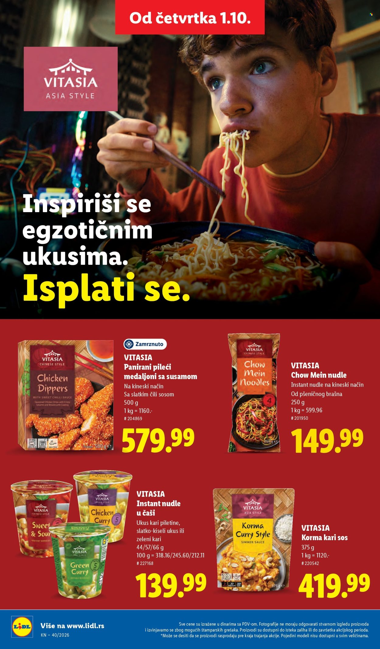 Lidl katalog  - 01.10.2026 - 07.10.2026. Stranica 50