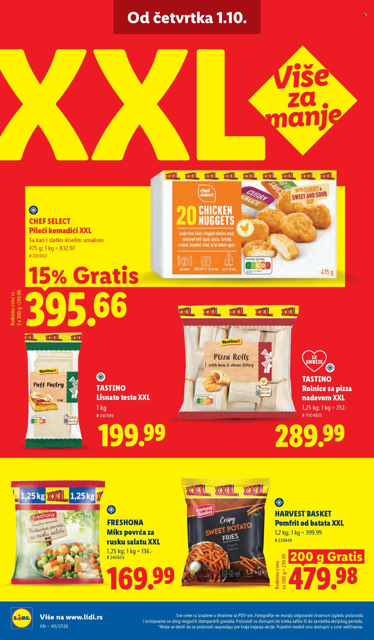 Lidl katalog  - 01.10.2026 - 07.10.2026. Stranica 60