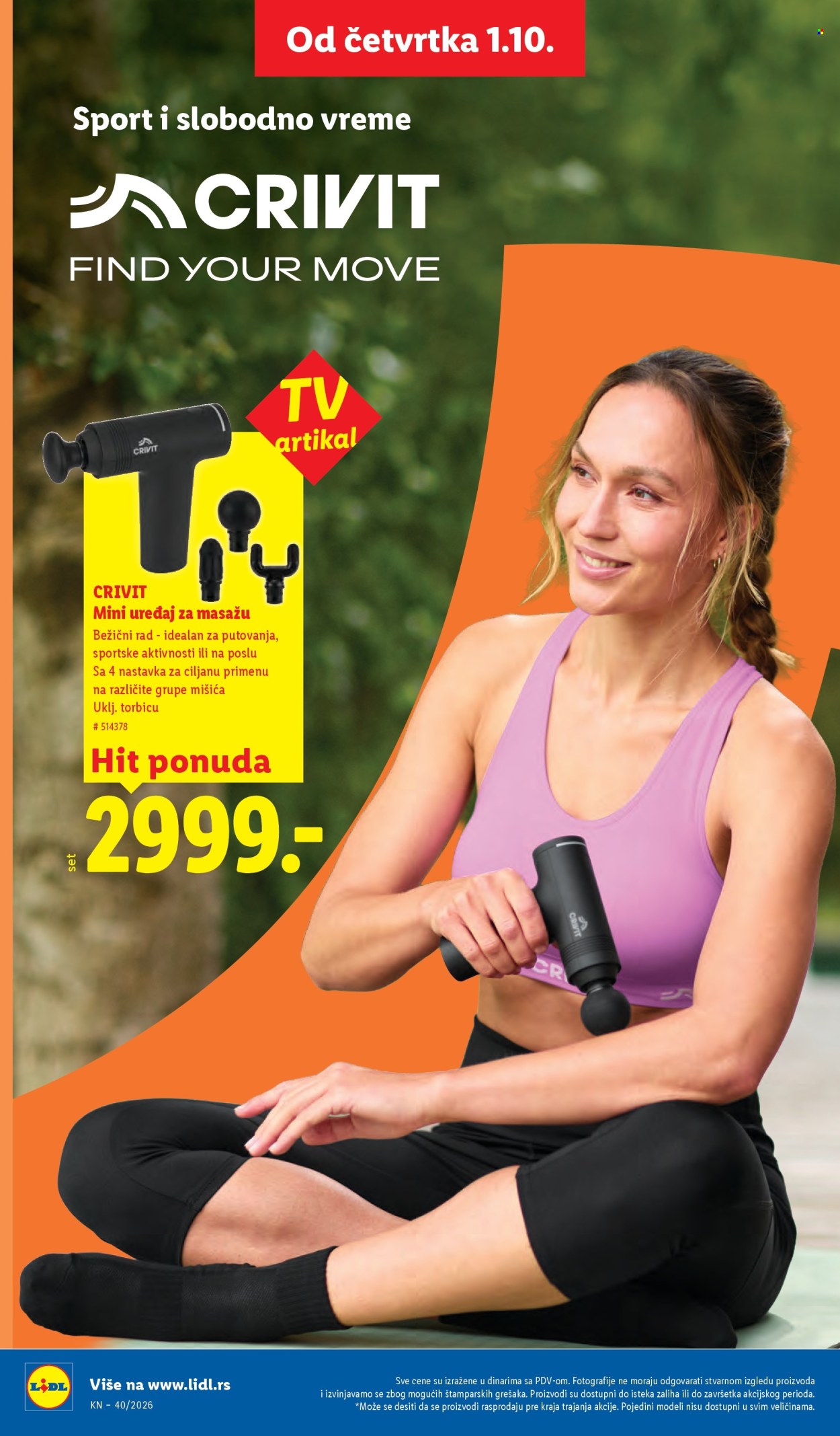 Lidl katalog  - 01.10.2026 - 07.10.2026. Stranica 74