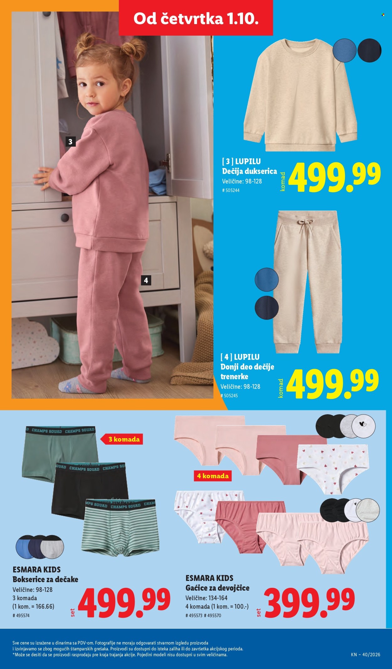 Lidl katalog  - 01.10.2026 - 07.10.2026. Stranica 83