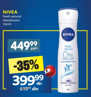 NIVEA fresh natural dezodorans 150ml