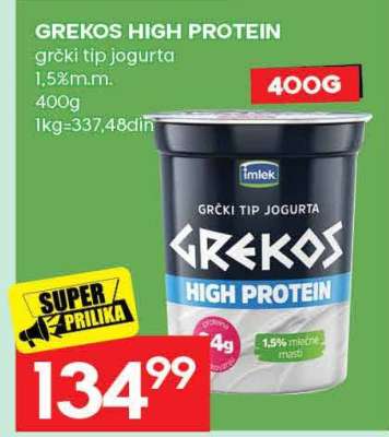 GREKOS HIGH PROTEIN