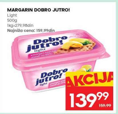 MARGARIN DOBRO JUTRO