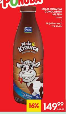 Moja Kravica čokoladno mleko