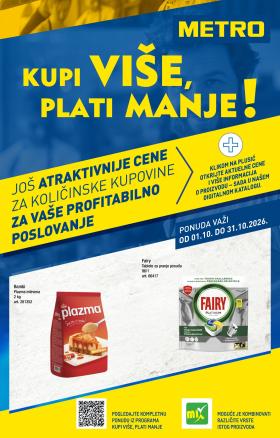 Metro - Kupi više plati manje