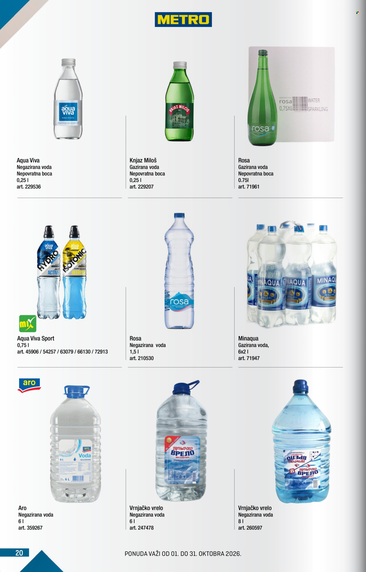 Metro katalog  - 01.10.2026 - 31.10.2026. Stranica 20