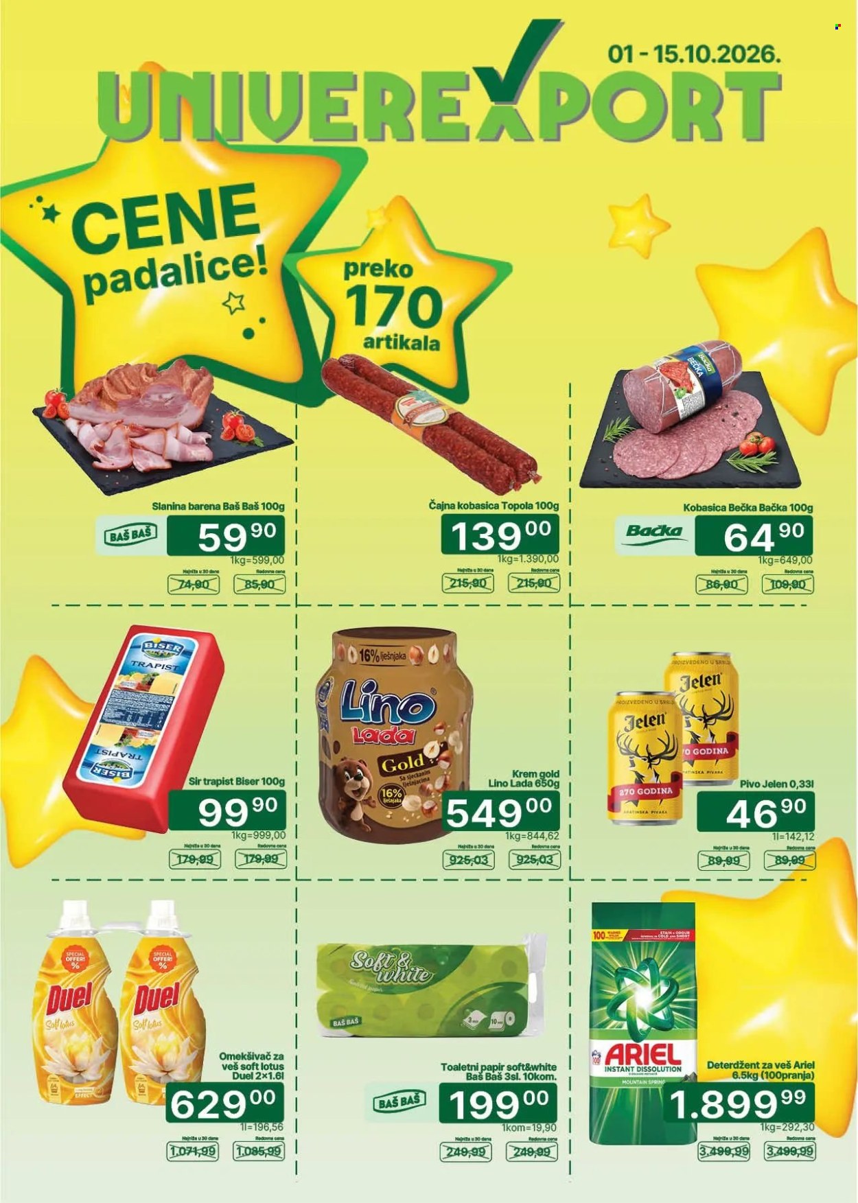 Univerexport katalog  - 01.10.2026 - 15.10.2026. Stranica 1