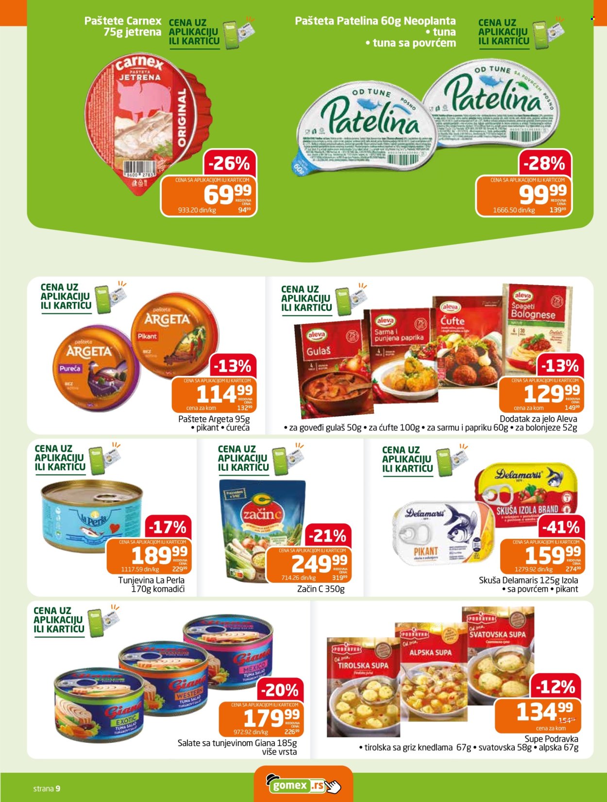 Gomex katalog  - 30.09.2026 - 14.10.2026. Stranica 9