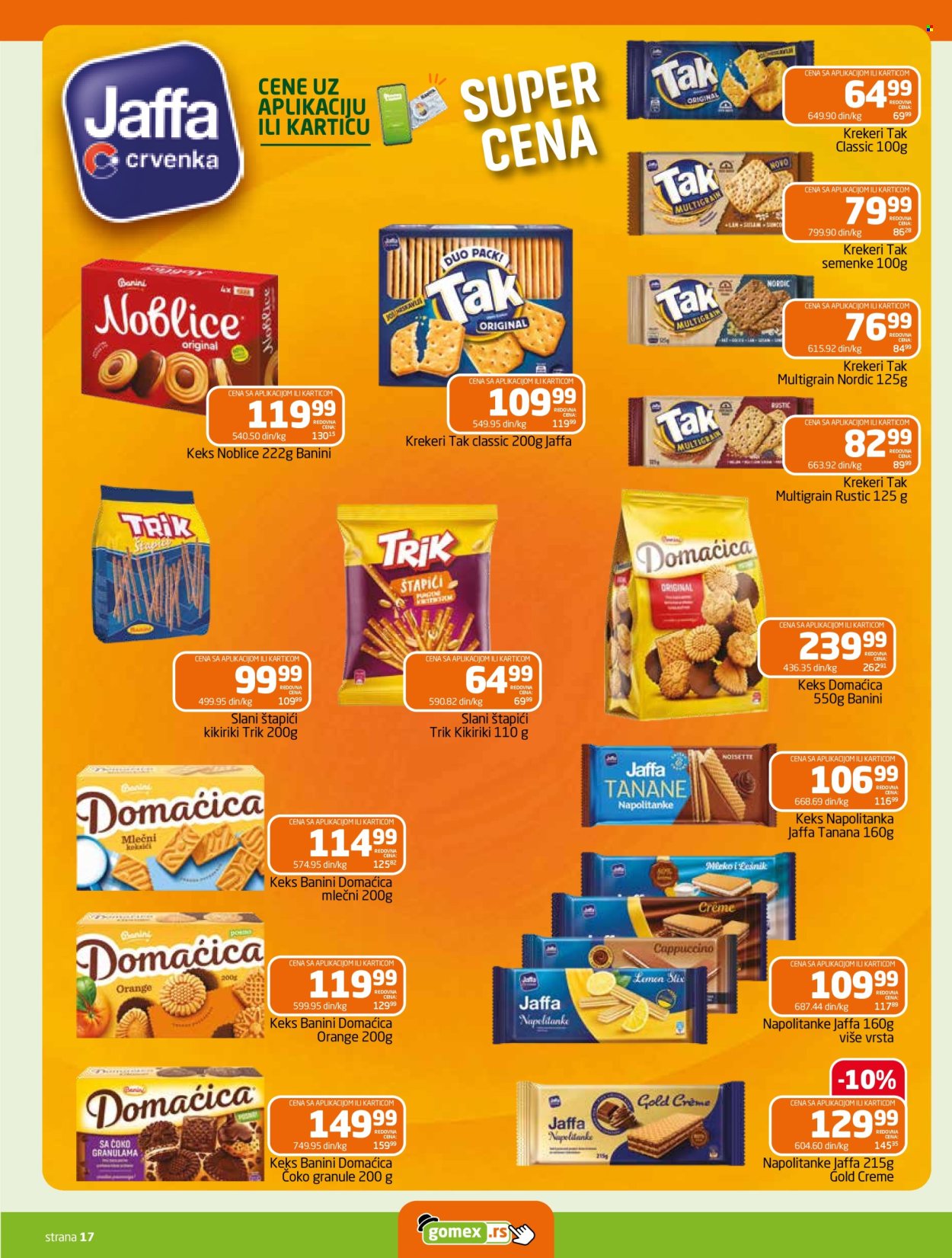 Gomex katalog  - 30.09.2026 - 14.10.2026. Stranica 17