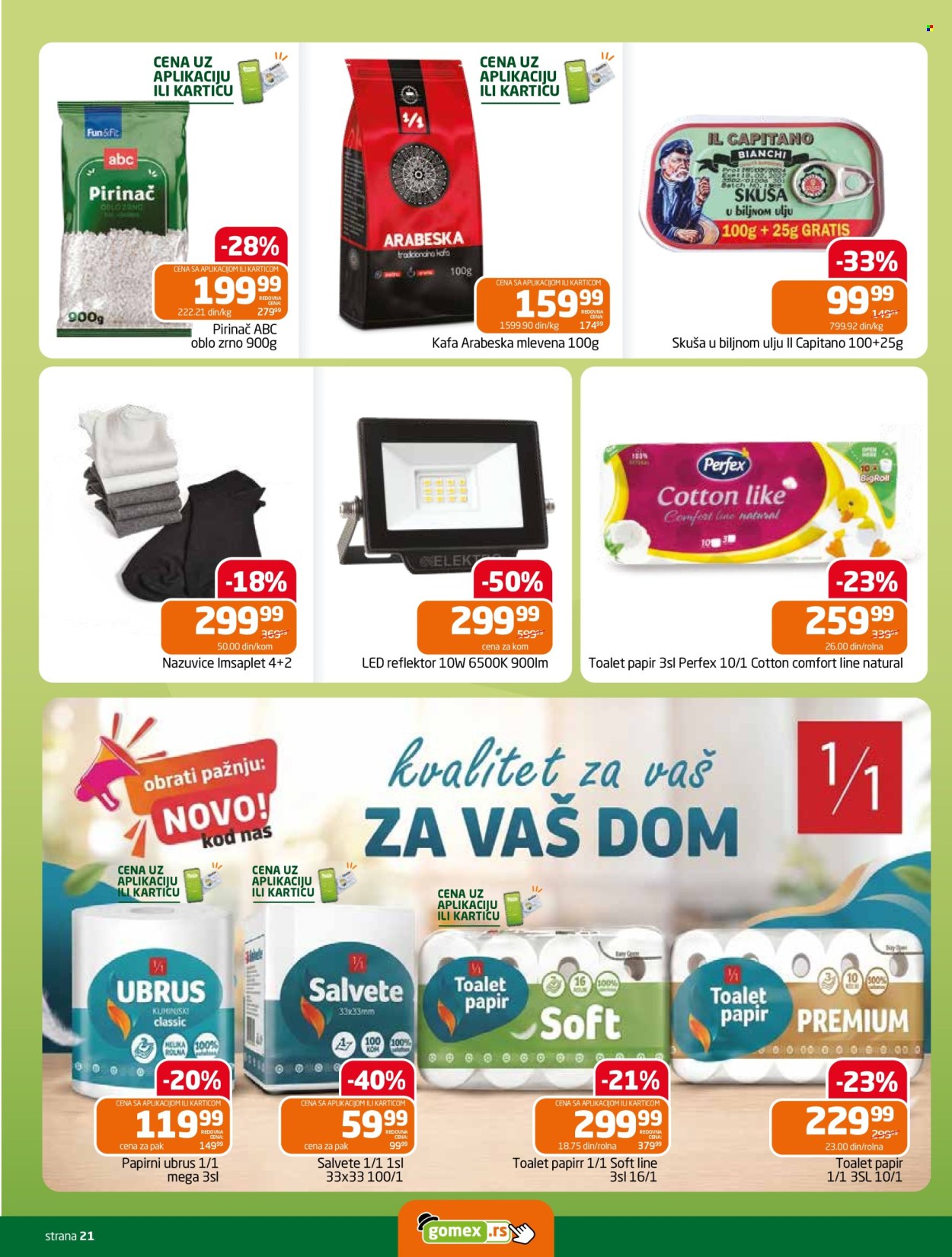 Gomex katalog  - 30.09.2026 - 14.10.2026. Stranica 21