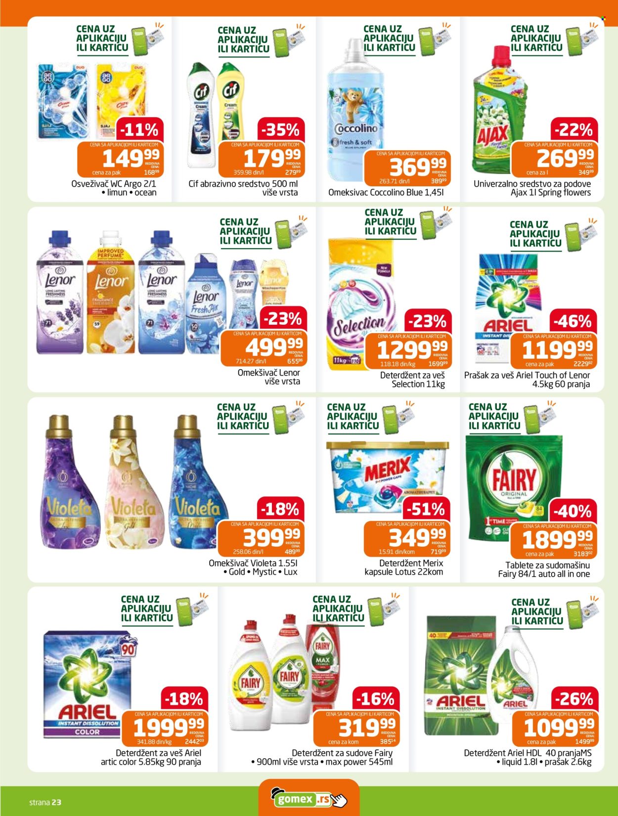 Gomex katalog  - 30.09.2026 - 14.10.2026. Stranica 23