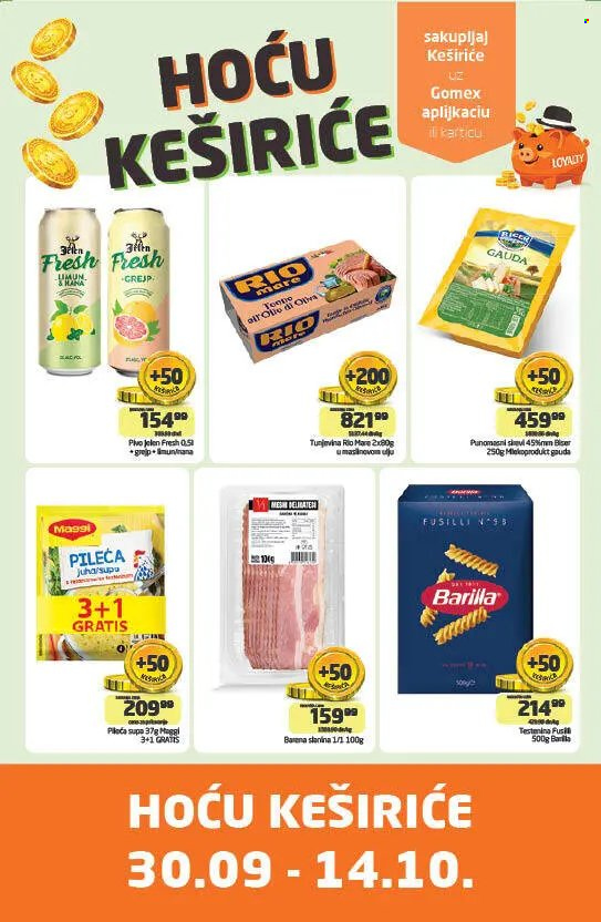 Gomex katalog  - 30.09.2026 - 14.10.2026. Stranica 1