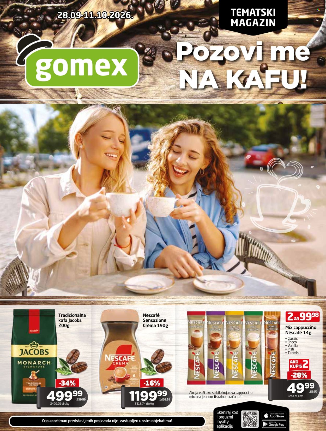 Gomex katalog  - 28.09.2026 - 11.10.2026. Stranica 1