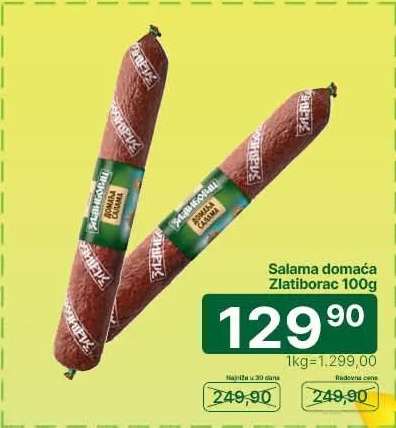 Salama domaća Zlatiborac 100g