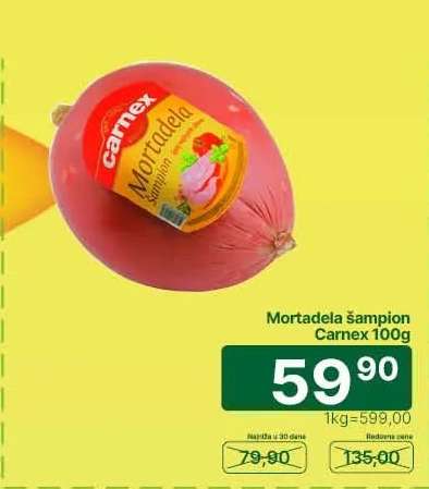Mortadela Šampion Carnex 100g