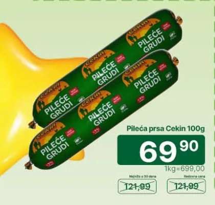 Pileća prsa Cekin 100g