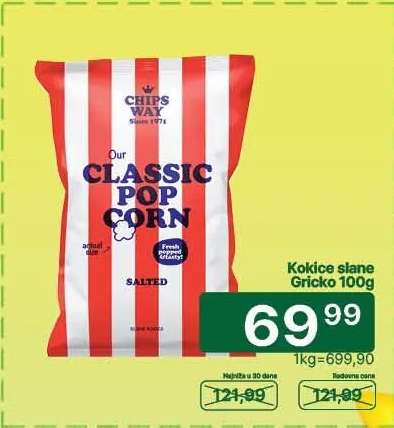 Kokice slane Gricko 100g