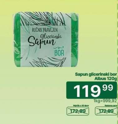 Sapun Glicerinski bor