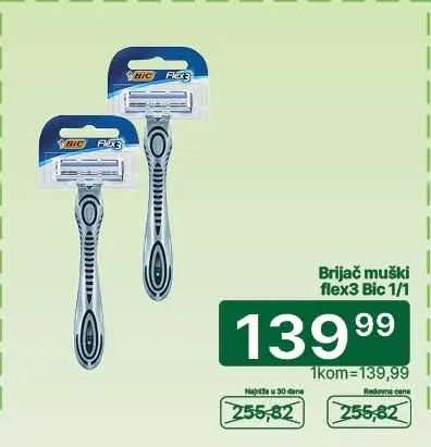 Brijač muški flex3 Bic 1/1