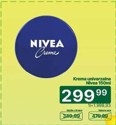 Krema univerzalna Nivea 150ml