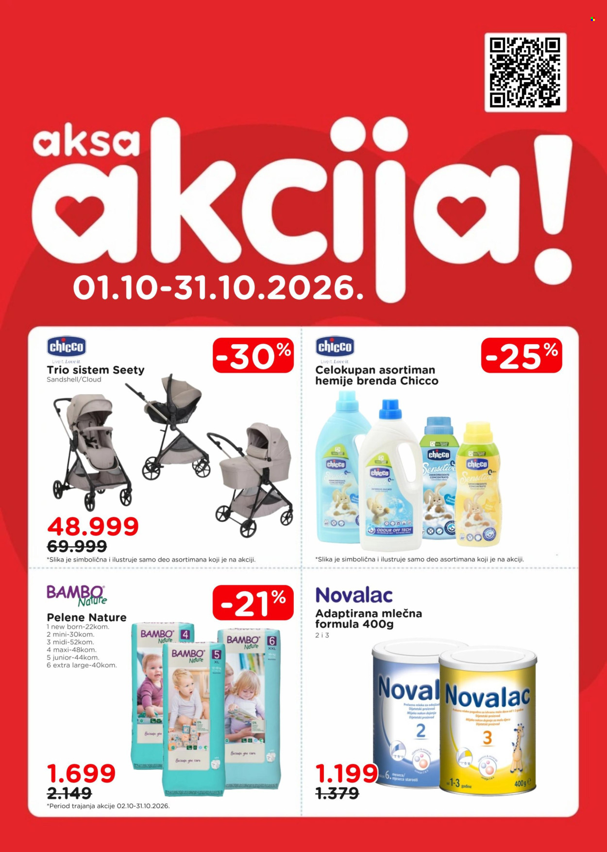 Aksa katalog  - 01.10.2026 - 31.10.2026. Stranica 1