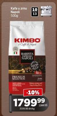 Kafa u zrnu Napoli